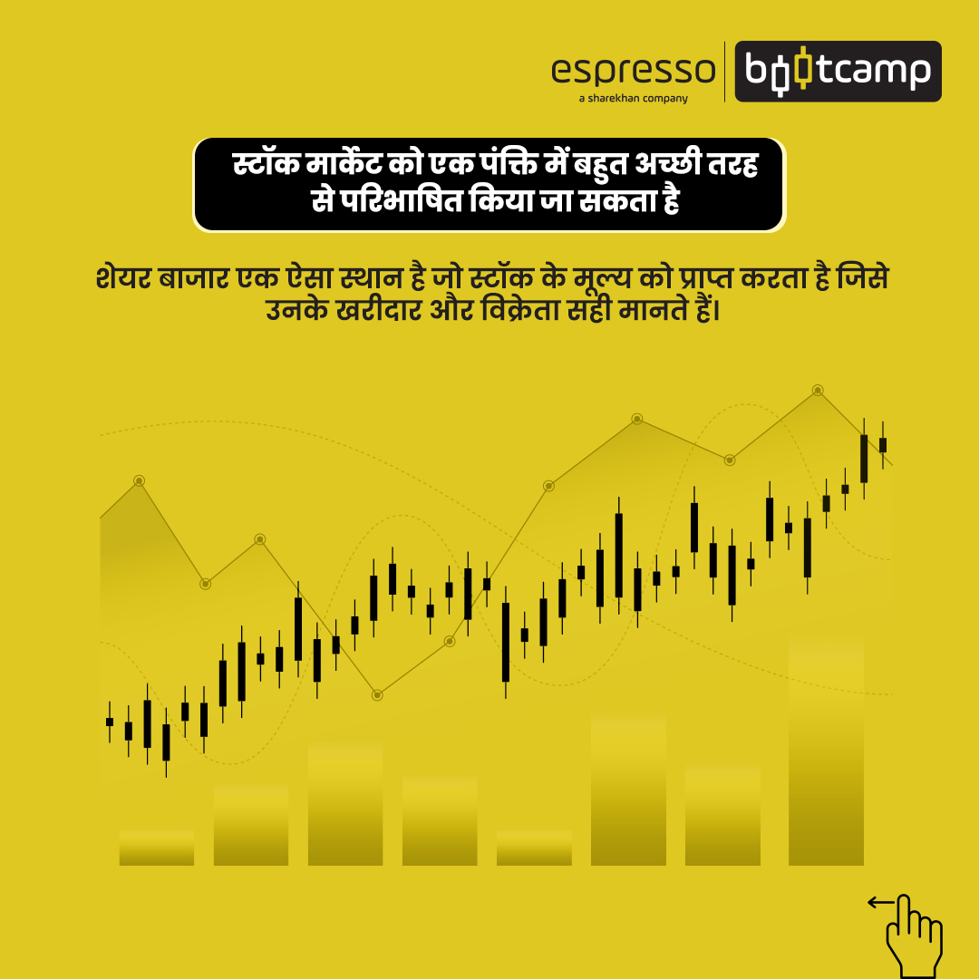 Definition of Stock Market in Single Line