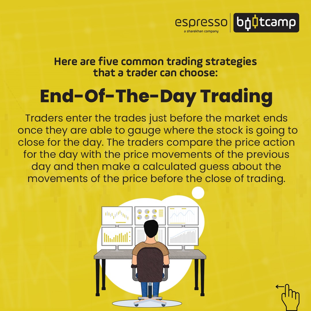 End-of-the-Day trading - Common Trading Strategies