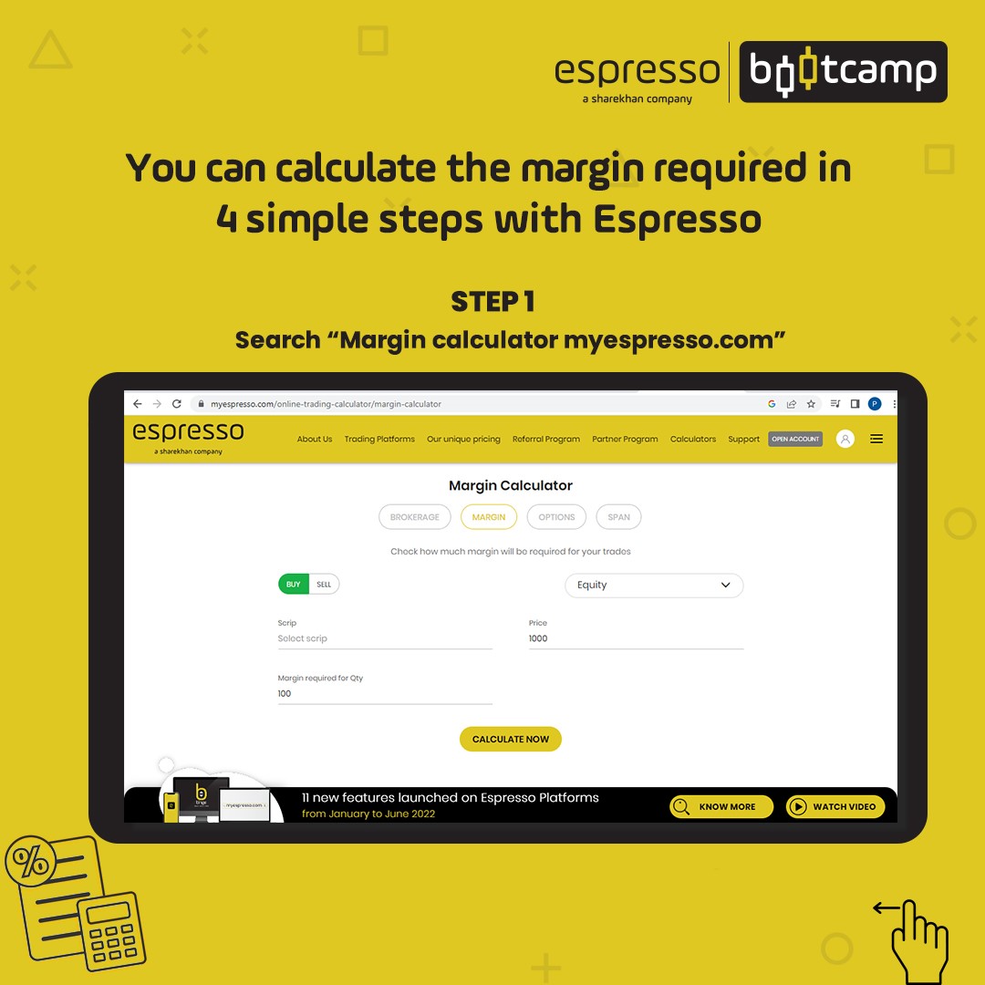 Step 1 to Calculate Margin