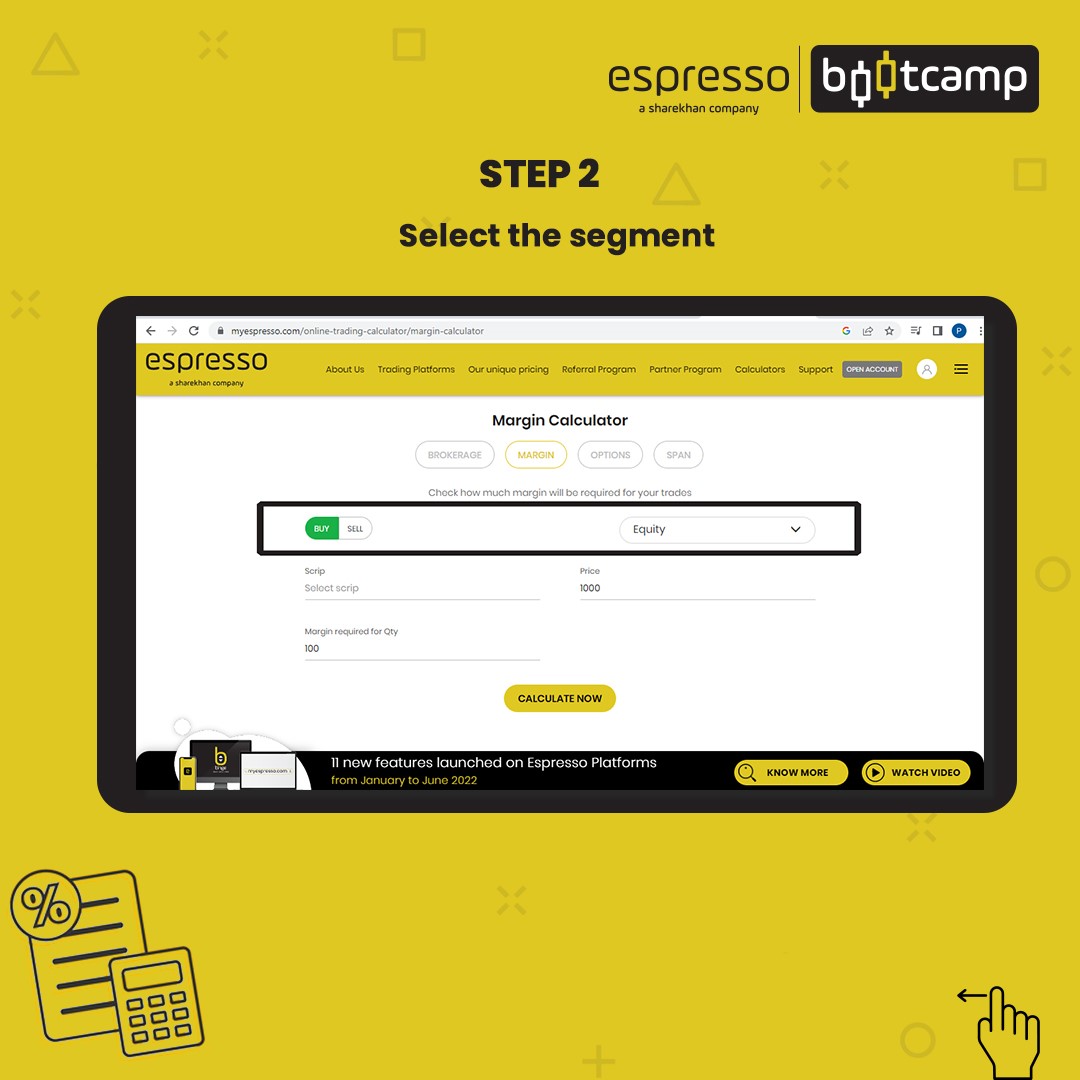 Step 2 to Calculate Margin