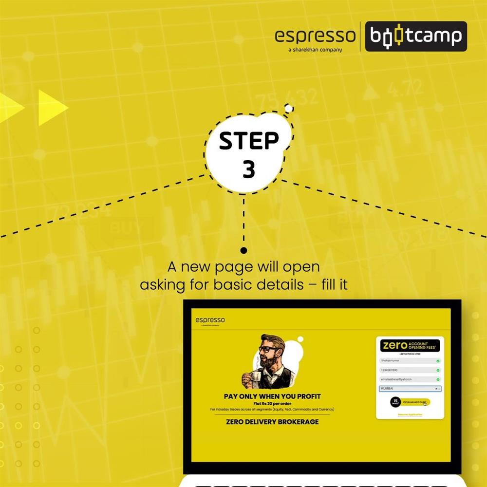 Step 3 to Open Demat Account